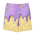 thumbnail image 4 of THDHVS Boys Shorts,Shorts for Girls,Ice Cream Boys Casual Shorts Athletic Gym Shorts Elastic Waist with Pockets, Summer Sports Outdoor Homewear Kids Purple 7-8 Years, 4 of 4