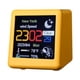 thumbnail image 1 of Reloj de escritorio Strade Fareast Limited con estación meteorológica Amarillo, 1 of 5