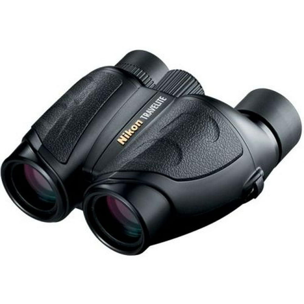 NEW Nikon Compact Travelite 8x25mm Porro Prism Black Binoculars w