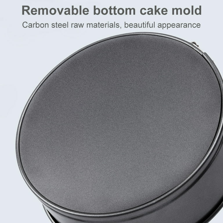  Zerodis Bread Pan for Baking, Non Stick Buckle Removable Bottom  Cake Round Shape Carbon Steel DIY Mousse Baking Tart Pan with Removable  Bottom for Baking Bread and Toasts(22CM: Home & Kitchen