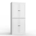 thumbnail image 6 of 100% Solid Wood 32" Bathroom Cabinet with Solid Doors, 2-Drawers and Adjustable Shelves, 6 of 6