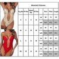 thumbnail image 4 of XL Faja moldeadora de cuerpo de encaje para mujer, Body Invisible sin tirantes con escote en V profundo, ropa moldeadora sin espalda, 4 of 4