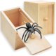 thumbnail image 1 of Caja sorpresa de araña de broma, caja de araña de goma para bromas, caja de madera con araña ingeniosa - Snngv, 1 of 5