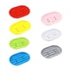 thumbnail image 2 of Toystoory Jabonera de silicona Soporte Bandeja Contenedor Ducha Senderismo Baño Type3 NO3, 2 of 6