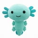 thumbnail image 1 of Bonita almohada de peluche con forma de ajolote, de dibujos animados (azul), 1 of 4