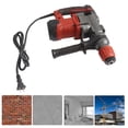 thumbnail image 1 of Hammer Drill, Efficient US Plug 110V Electric Hammer Set 360 Degree Rotatable  for Construction, 1 of 7