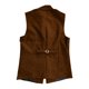 thumbnail image 4 of Ceisia Breathable Wrinkle-Resistant Men's Slim Fit Stand-Collar Herringbone Waistcoat Gift, 4 of 4