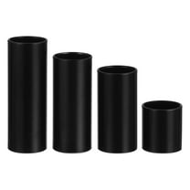 OFFIGAM Stainless Steel Guitar Slide Bar Finger Cover Black for Electric Guitar Accessories 1 Set