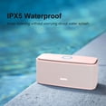 thumbnail image 4 of Altavoz Bluetooth DOSS, SoundBox Touch Altavoz Bluetooth inalámbrico portátil con sonido HD de 12 W y graves, IPX5 resistente al agua, tiempo de reproducción de 20 horas, control táctil, manos libres,, 4 of 5