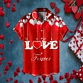 JLFKNG Mens TShirts Long Sleeve Shirts For Men Romantic Valentines Day
