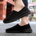 thumbnail image 4 of GLYGML Lightweight Walking Shoes Breathable Slip-On Casual Sneakers Non-Slip Durable Sole for Daily Commute and Walking, 4 of 5