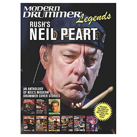 Pre-Owned Modern Drummer Legends: Rush's Neil Peart - An Anthology of Neil's Modern Drummer Cover Stories (Paperback) 170511279X 9781705112793