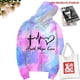 thumbnail image 2 of Sudadera con capucha con estampado de fe, esperanza y amor para mujer, de moda, primavera, otoño e invierno, de manga larga, informal, jersey, chaqueta, 2 of 5