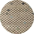 thumbnail image 1 of Ahgly Company Indoor Round Abstract Burly Wood Brown Area Rugs, 5' Round, 1 of 2