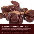 thumbnail image 2 of Cinturón para herramientas Occidental Leather Stronghold Big Oxy XL, 2 of 6