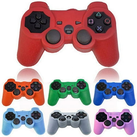 Fairnull Silicone Protective Skin Cover Case for Playstation 3 PS3 Controller Gamepad