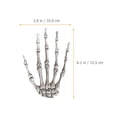 thumbnail image 2 of 1 Pair Skeleton Hand Plastic Hand Skeleton Party Prop Halloween Decoration, 2 of 7