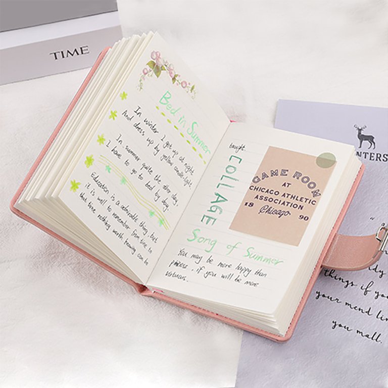 Carnet de notes A6 et A7, petit format, Portable, rétro, Simple