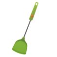 thumbnail image 1 of Espátula de cocina Agarre de silicona resistente al calor Antiadherente Mango largo Espátula de cocina - Estilo 1 - Verde Inevent JJ20075-03, 1 of 2