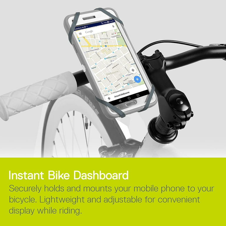 DELTA Xmount Bicycle Mobile Phone Holder – Universally Compatible Bike  Phone Mount for iPhone, Android Phones and Cases – Secure Handlebar  Mounting for Accessible Navigation and Display 
