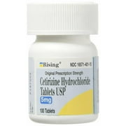 cetirizine hydrochloride 5 mg tablets، 100 tablets ( pack of 2 )