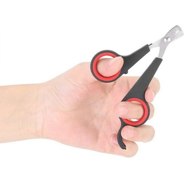 Pet Nail Clippers, Parrot Nail Trimmers, Small Animal Nail Trimmer, Pet Nail Clippers for Cat Dog Guinea Pig Small Animals, Stainless Steel