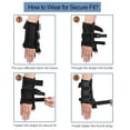 thumbnail image 5 of Wrist Brace & Thumb Spica Splint, for De Quervain's Tenosynovitis, Tendonitis, Carpal Tunnel & Arthritis Wrist Support Thumb Splint, 5 of 7