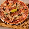 thumbnail image 2 of ABPETE Perforated Round Pizza Pan Household Baking Tray for Efficient Baking Non-stick Pizza Plate Easy Cleaning, 2 of 18