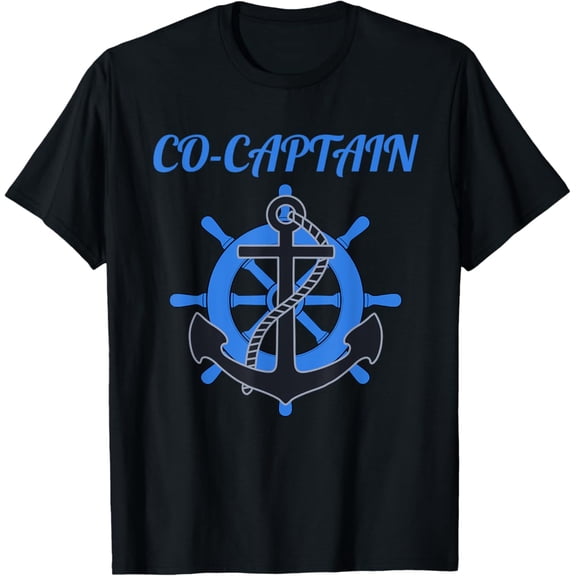 Simple Fit Sailing Shirt Boat Co Captain Shirt Boating T Shirts T-Shirt All Size S-5XL