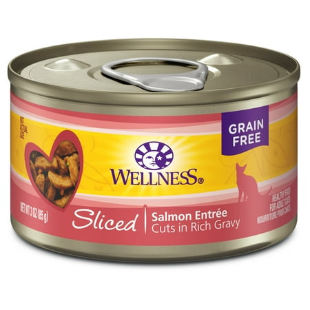 UPC: 0076344026662 | Wellness Complete Health Natural Grain Free Wet Canned Cat Food Sliced Salmon Entree 3-Ounce Can (Pack of 24)