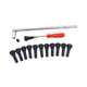 thumbnail image 3 of Kit de 14 herramientas de cambio rápido de neumáticos, extractor e instalador de válvulas, juego de reparación para motocicletas, coches y camiones., 3 of 8