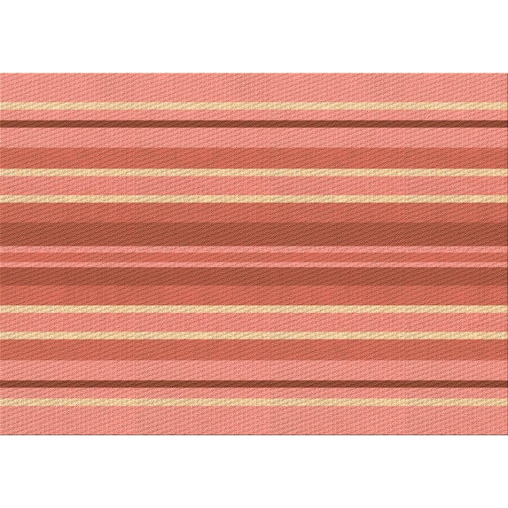 Ahgly Company Indoor Rectangle Patterned Basket Ball Orange Area Rugs, 5' x 7'
