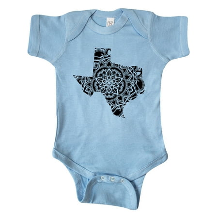 

Inktastic Texas Silhouette Mandala Gift Baby Boy or Baby Girl Bodysuit