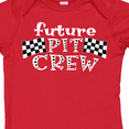 thumbnail image 4 of Inktastic Future Pit Crew Racing Flags Boys or Girls Baby Bodysuit, 4 of 5