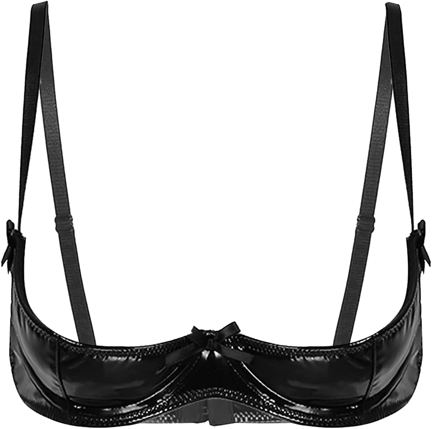 MSemis Woman's Underwire Push Up Shelf Bra 1/2 Cup Demi
