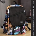thumbnail image 4 of Casual Fashion Large Capacity Graffiti Backpack, School Bag, Travel Backpack, 4 of 5