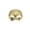 A003- Gold, variant on Green Masquerade Mask 7 Inch Half Face Venetian Mask Halloween Accessory for Masquerade Party Prom Formal Events, 1 Pack