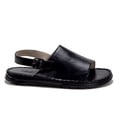 thumbnail image 2 of Men's 82623 Leather Lined Sling Back Open Toe Slides Sandals, 2 of 4
