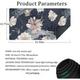 thumbnail image 6 of armdgodx Rubber & Lycra Cloth Peony Mouse Pad with Non-Slip Rubber Base, Multi-color, 6 of 6