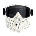 thumbnail image 2 of BKER Retro Vintage Goggles Motorcycle Off Road Racing Eyewear Ski Wind Goggles Riding Glasses, 2 of 7