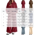 thumbnail image 3 of Women Hoodie Sets 2 Piece Outfits,Long sleeves Sweatshirts,High Waist Wide Leg Pants with Pockets,Solid Color Casual Sets,Fall Tracksuit,Spring Casual Outfits, 3 of 5