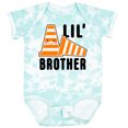 thumbnail image 3 of Inktastic Lil Brother with Construction Cones Boys Baby Bodysuit, 3 of 5