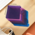 thumbnail image 3 of Plastic 8-Tab Dividers With Two Pockets,Plastic Pocket Dividers for 3-Ring Binders,8 Tabs Binder Dividers With Tabs,Transparent Binder Dividers With Pockets for Office and Home Organization,Z_Purple, 3 of 9