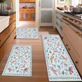 thumbnail image 2 of Kitchen Rugs Sets of 3 Non Slip Washable Kitchen Mats for Floor, Kitchen Runner Rug, Floor Mat Carpet for Entryway, Laundry, Sink, 2 of 12