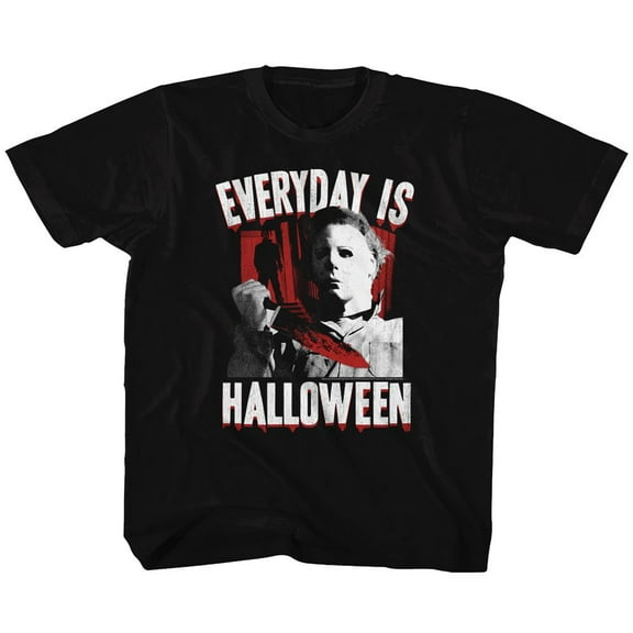 Halloween Everyday Black Youth T-Shirt
