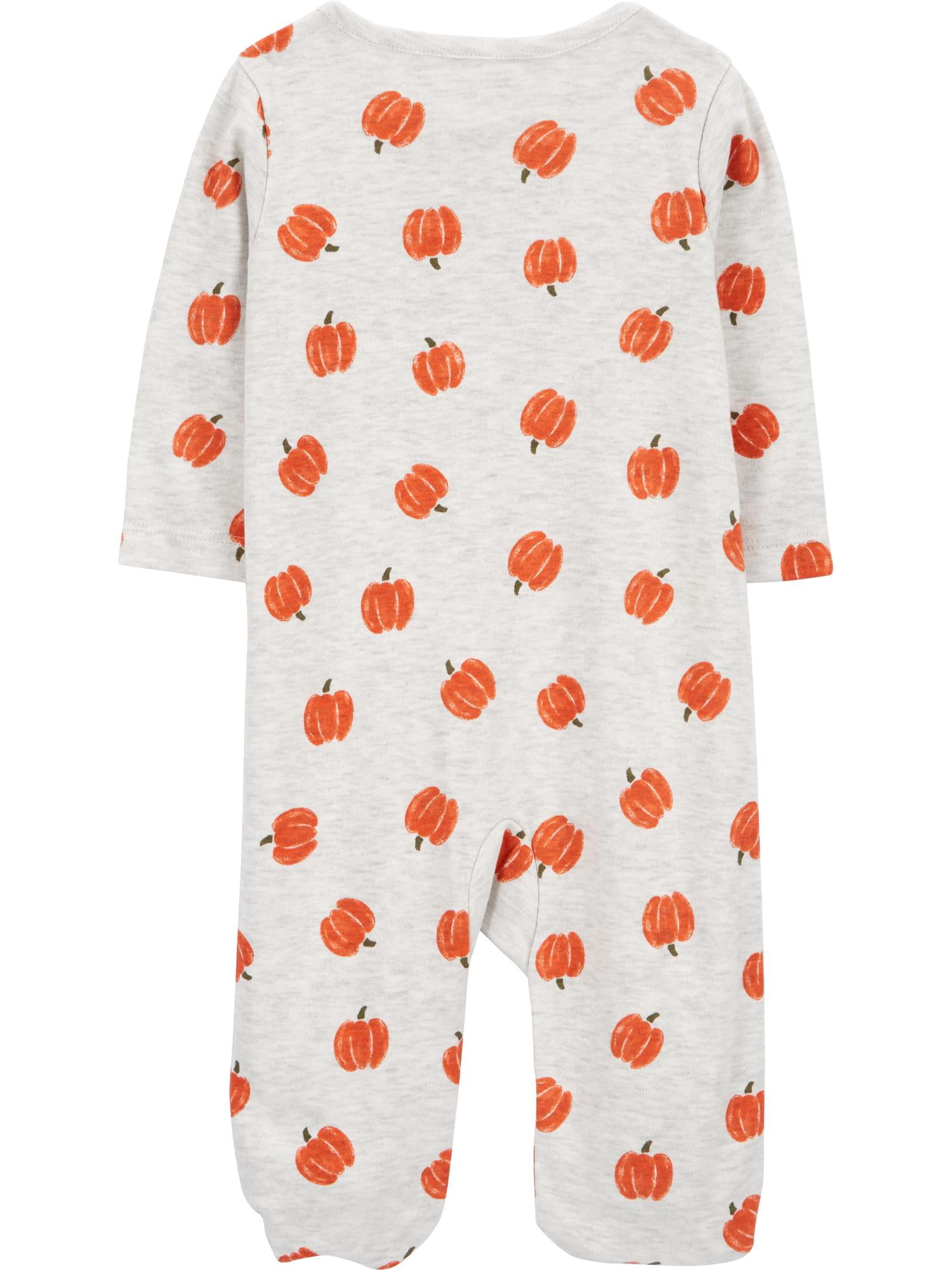 Carter's Child of Mine Baby Unisex Halloween Sleep N Play and Hat, 2-Piece, Sizes Preemie-6/9 Months