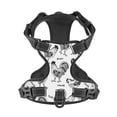 thumbnail image 3 of Kdxio Retro Rooster Print No Pull Dog Harness Adjustable Reflective Oxford Easy Control Medium Large Dog Harness for Training and Everyday-Small, 3 of 8