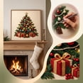 thumbnail image 4 of 3D Pearl Beads Art Craft Kit with Frame, DIY Christmas Pearl Diamond Art Kit, Including Santa Claus, Snowman, Christmas Tree, Reindeer and Gift Boxes for Home Wall Decor, 4 of 6