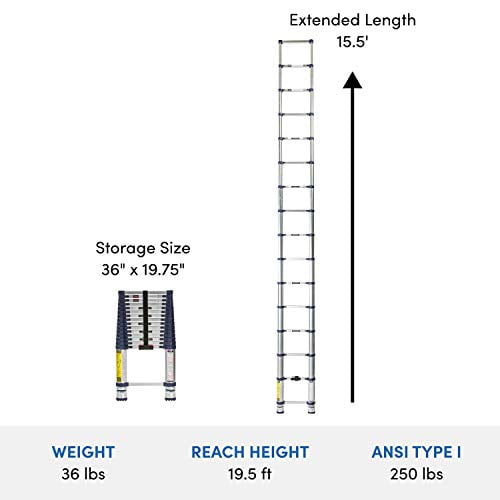 15.5 on sale telescoping ladder