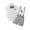 Gray, variant on Baby Boy Clothes Suits Romper Shirt Bowtie Suspender Pants Formal Set Cotton Fabric 0-18M